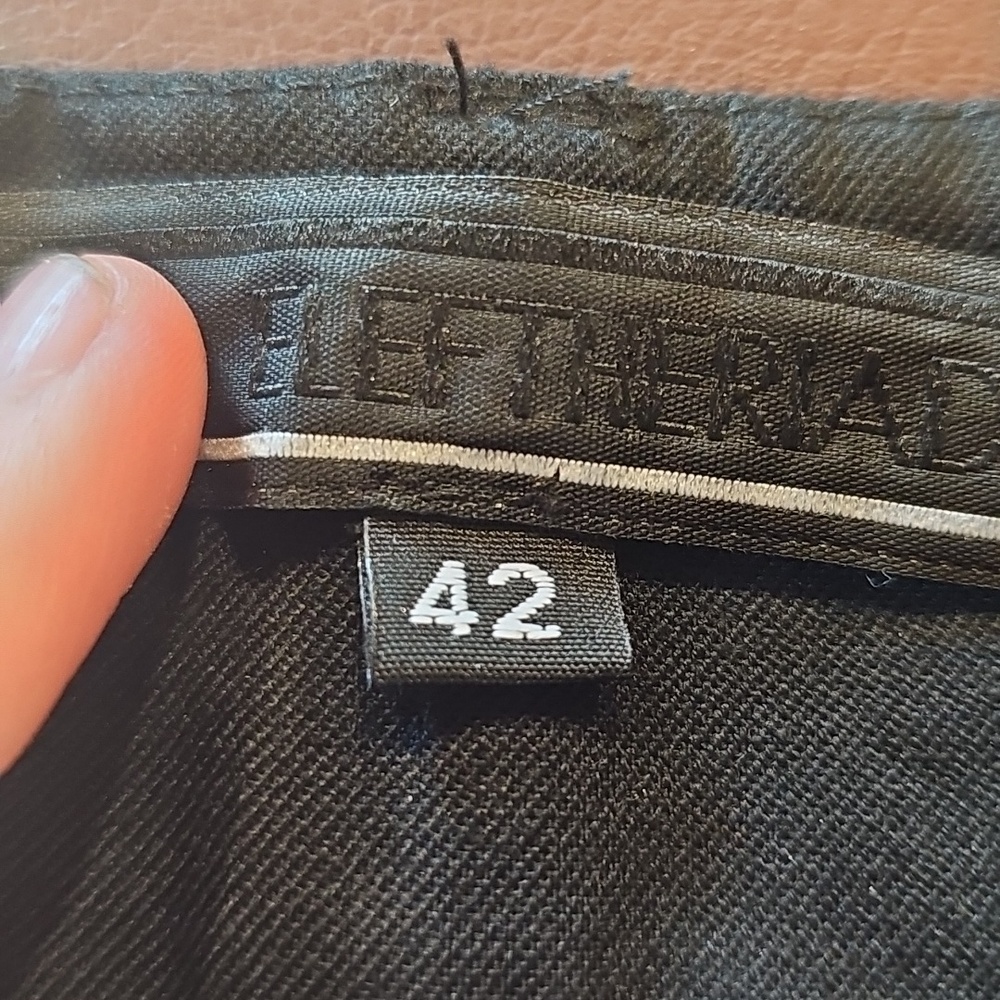 N Black Yiorgos Eu Pants Sz 42 - Picture 4 of 4
